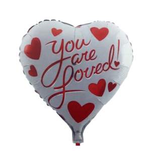 BALAO FOIL YOU ARE LOVED – 51CM